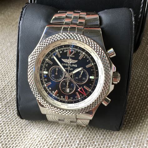 Breitling Bentley Stainless Steel A47362 .